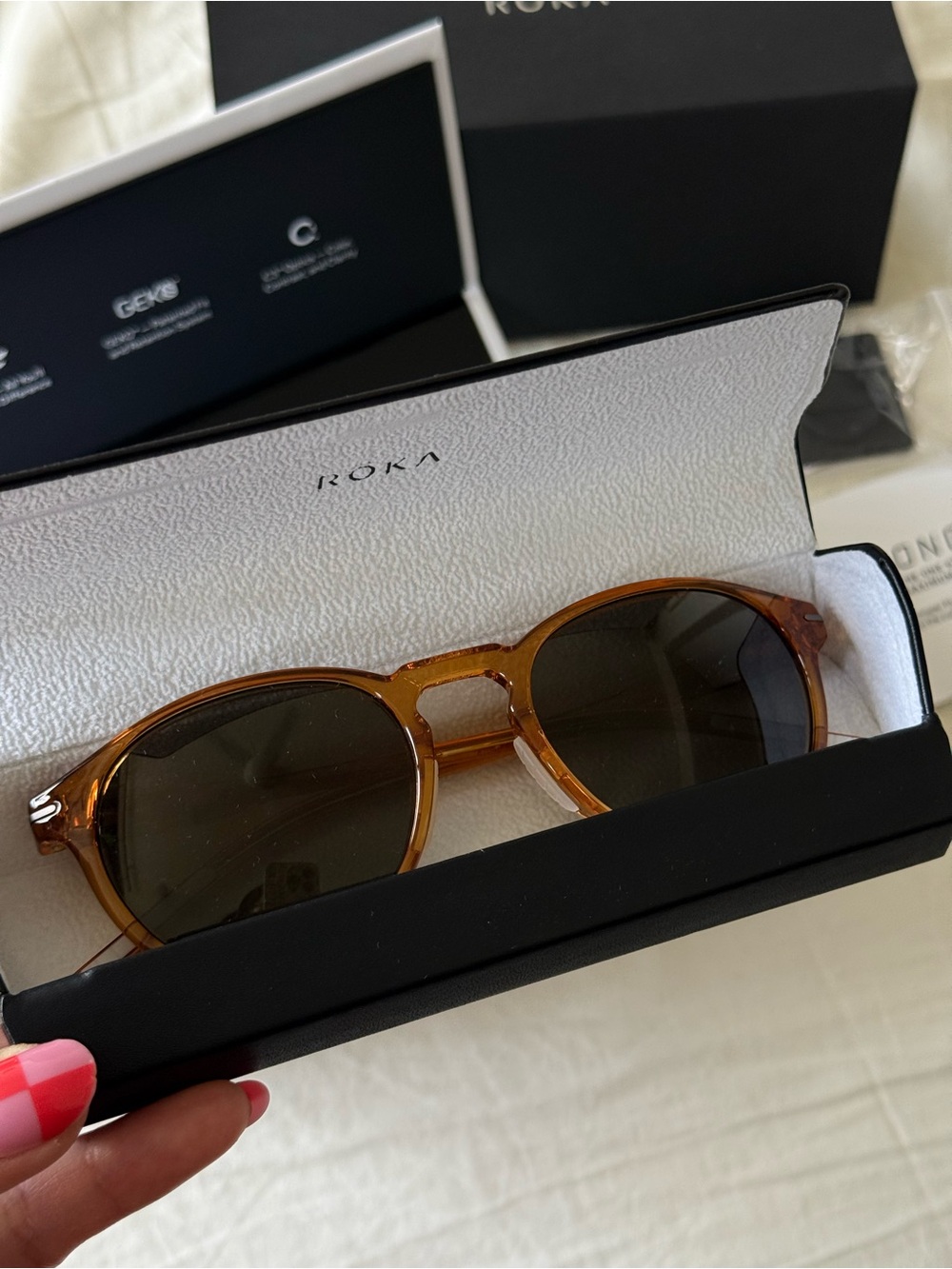 NWT ROKA Oslo 2.0 Unisex Sunglasses in Bourbon / Performance Eyewear